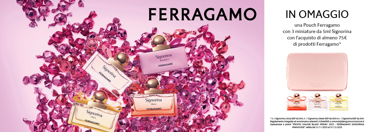 In regalo la pouch con 3 mini taglie